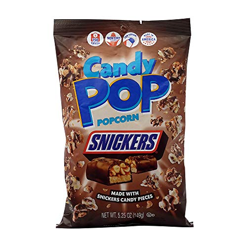 CANDY POP POPCORN SNICKERS 12 x 149g