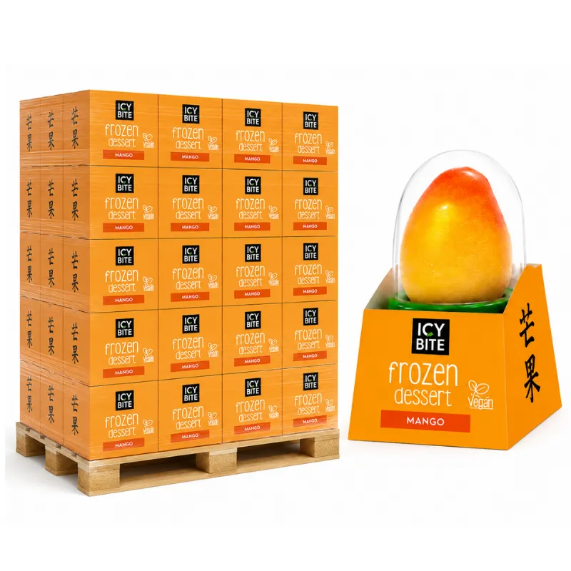 ICY BITE FROZEN DESSERT MANGO PALLET DEAL 108 x 12 x 75g