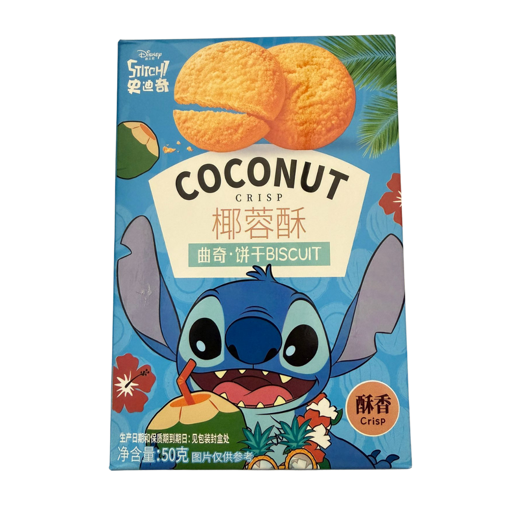 BINQI COCONUT CRISP STITCH BISCUIT 24 x 50g