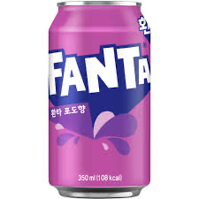FANTA GRAPE KOREA 24 x 350ml