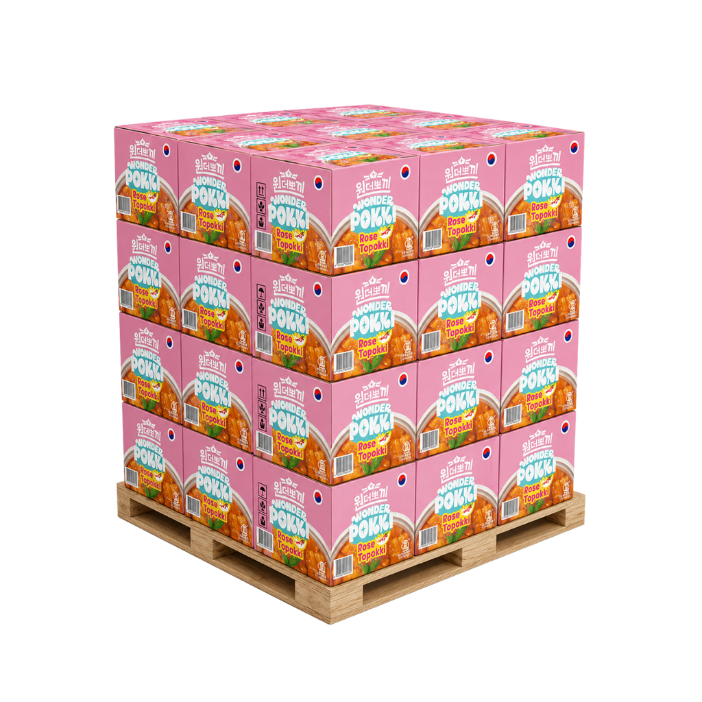 WONDERPOKKI ROSE PALLET DEAL 56 x 30 x 120g
