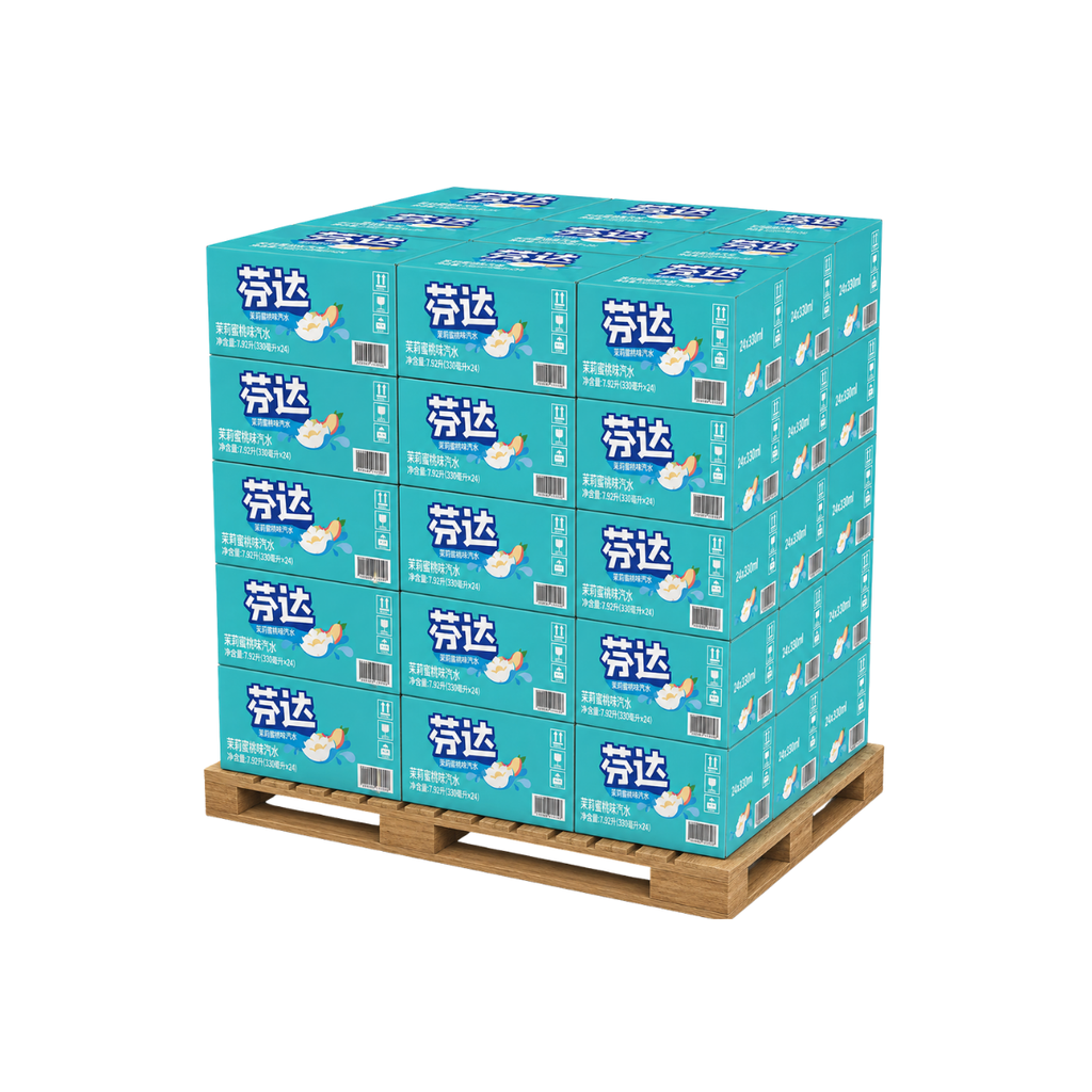 FANTA JASMIN PEACH PALLET DEAL 108 x 24 x 330ml
